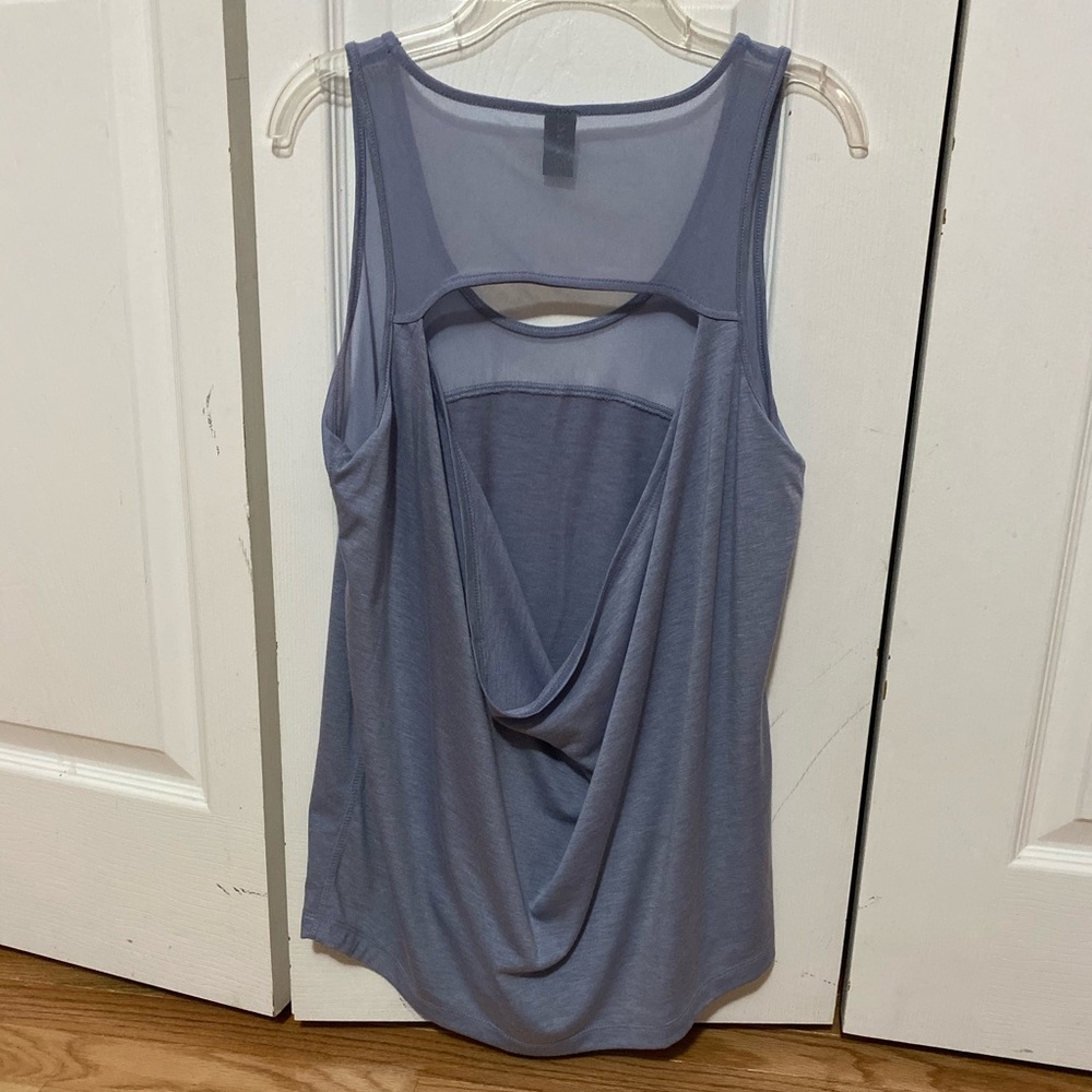 Open back shirt